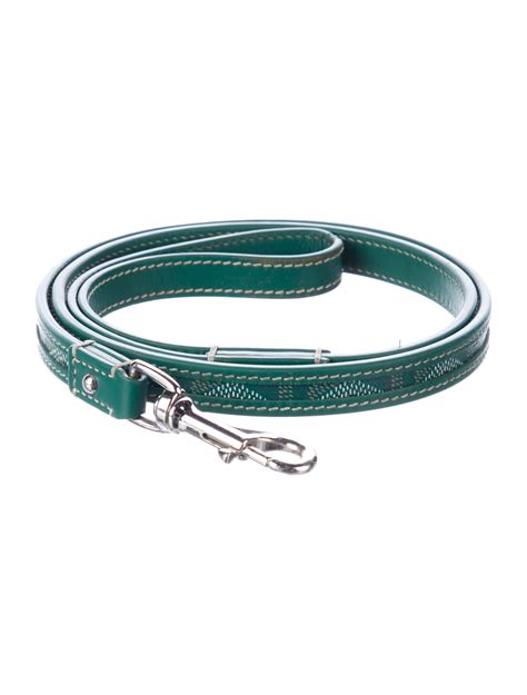 goyard dog leash green|franklin dog leash.